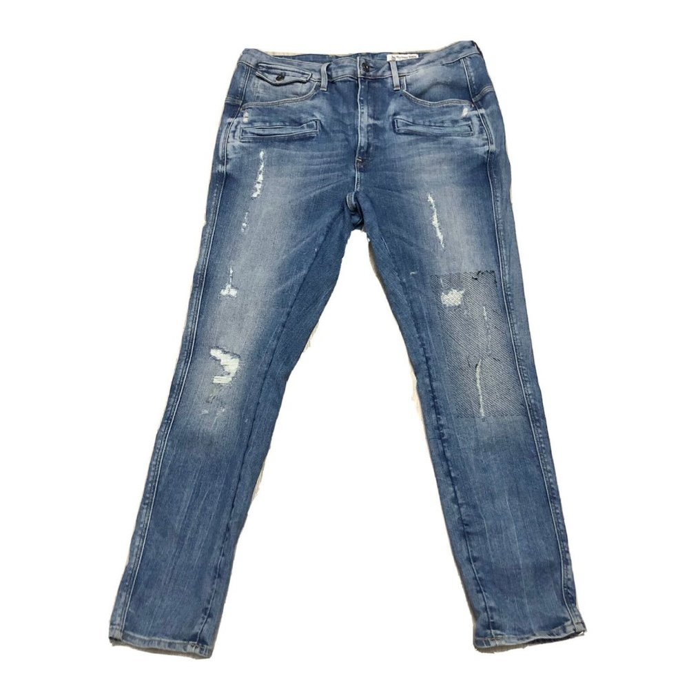 G-Star Raw Premium Destroy Skinny Jeans Men’s 29W 32L Ripped Restored Denim.